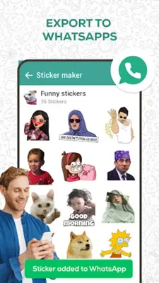 sticker maker android App screenshot 1